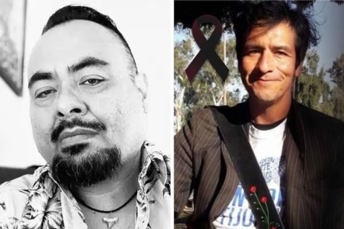 Raymundo Garduño Cruz e Juan Francisco González Aguilar que morreram no acidente durante gravações de série da Netflix