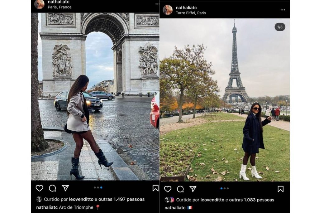 nathália castro em paris