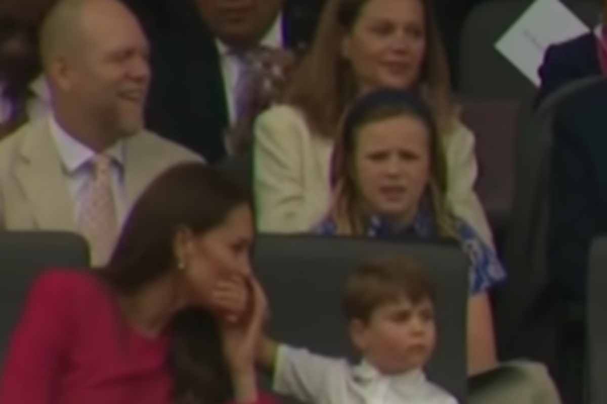 Príncipe Louis 'cala a boca' da mãe Kate Middleton