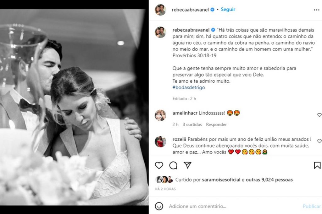 Rebeca Abravanel se declara para Alexandre Pato