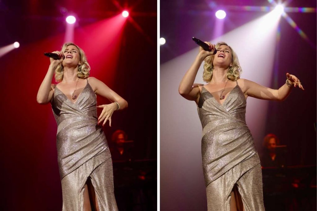 Joss Stone exibe barriguinha de gravidez durante show em SP