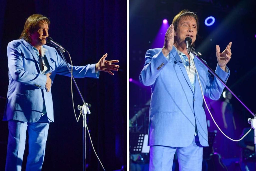 Roberto Carlos volta aos palcos e celebra Dia dos Namorados