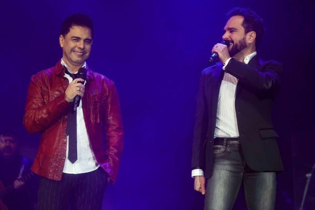 Zezé Di Camargo fazem show de Dia dos Namorados em São Paulo