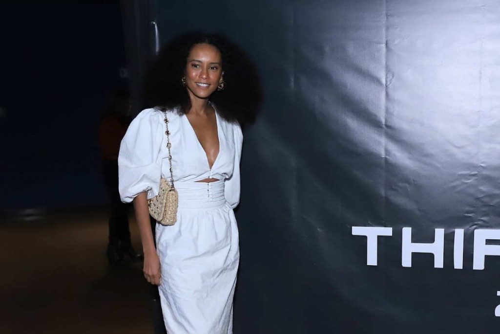 Taís Araujo show de Thiaguinho