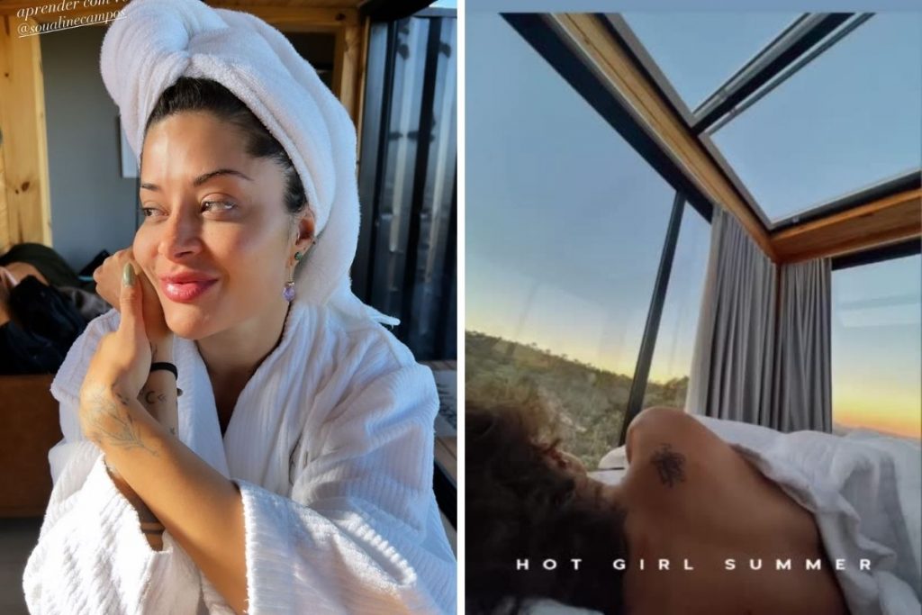 Aline Campos em fotos feitas por Jesus Luz