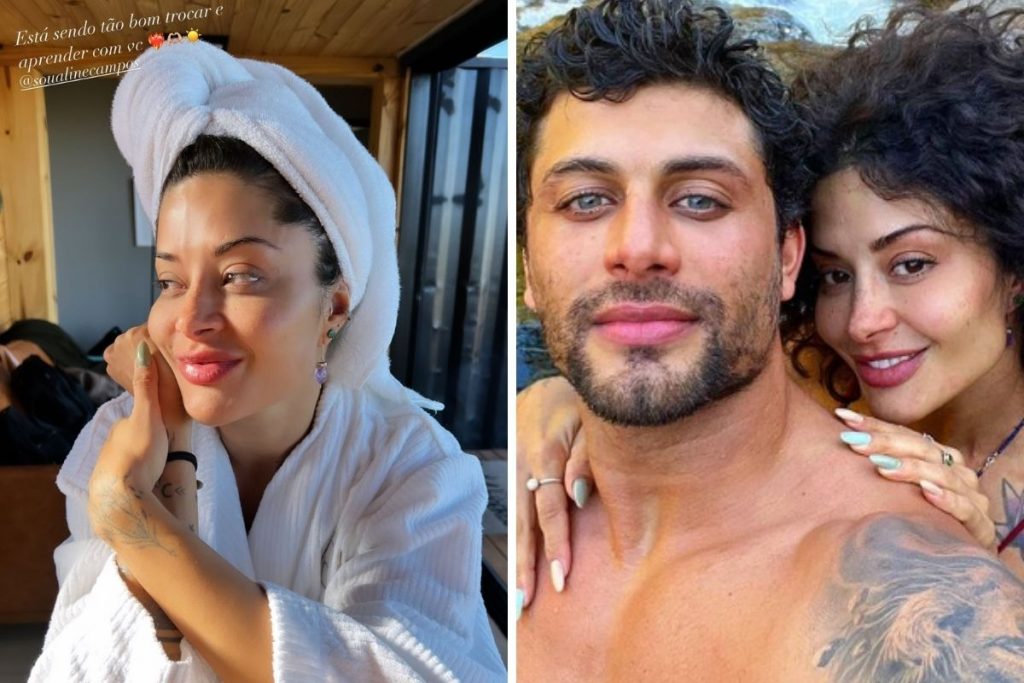 Jesus Luz e Aline Campos