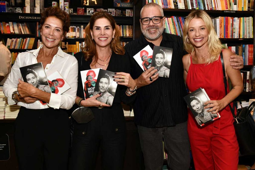 Ângela Vieira, Helena Fernandes, Marcos Montenegro e Juliana Didone