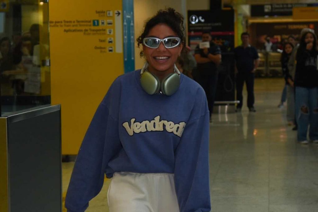 Any Gabrielly chega em São Paulo para eventos