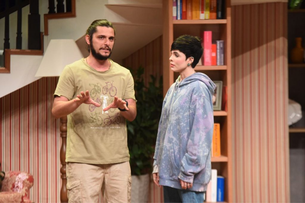 Bruno Gissoni (Leo) e Renata Ricci (Rebeca)