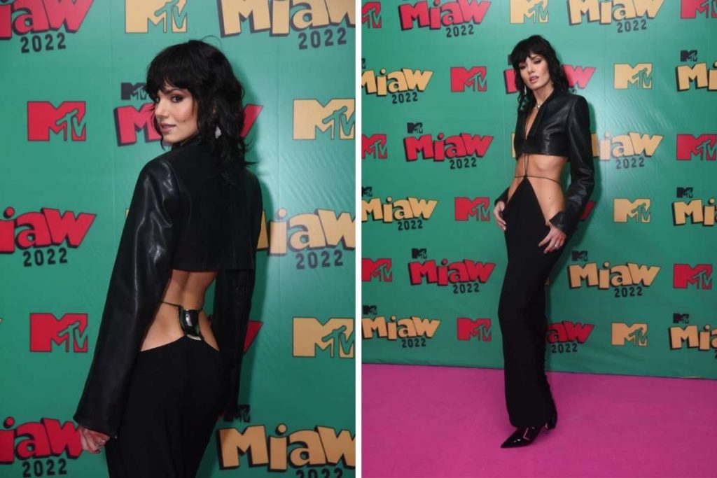 Camila Queiróz no Pink Carpet do MTV Miaw