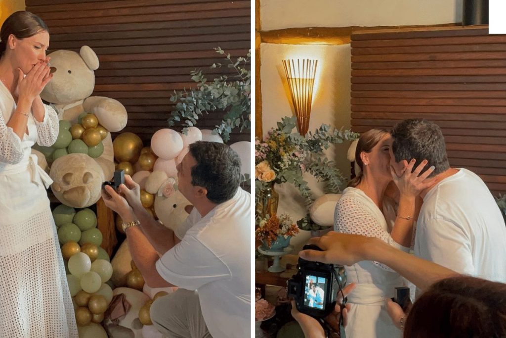 Camila Rodrigues pedido de casamento