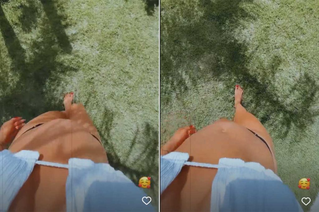 Cintia Dicker mostra as primeiras imagens da barriguinha da sua primeira gestação