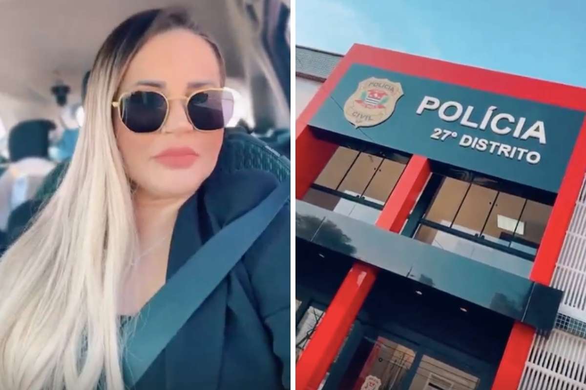 Deolane Bezerra na polícia