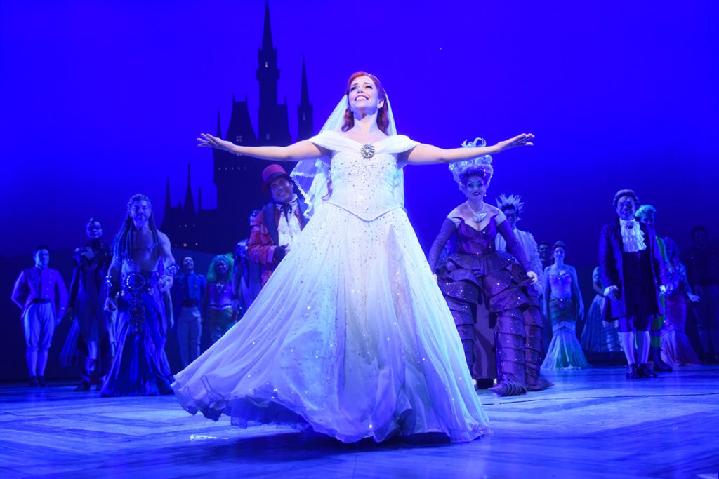 Fabi Bang interpreta Ariel no musical de A Pequena Sereia
