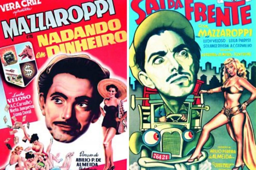 Filmes de Mazzaropi rodados nos estúdios Vera Cruz