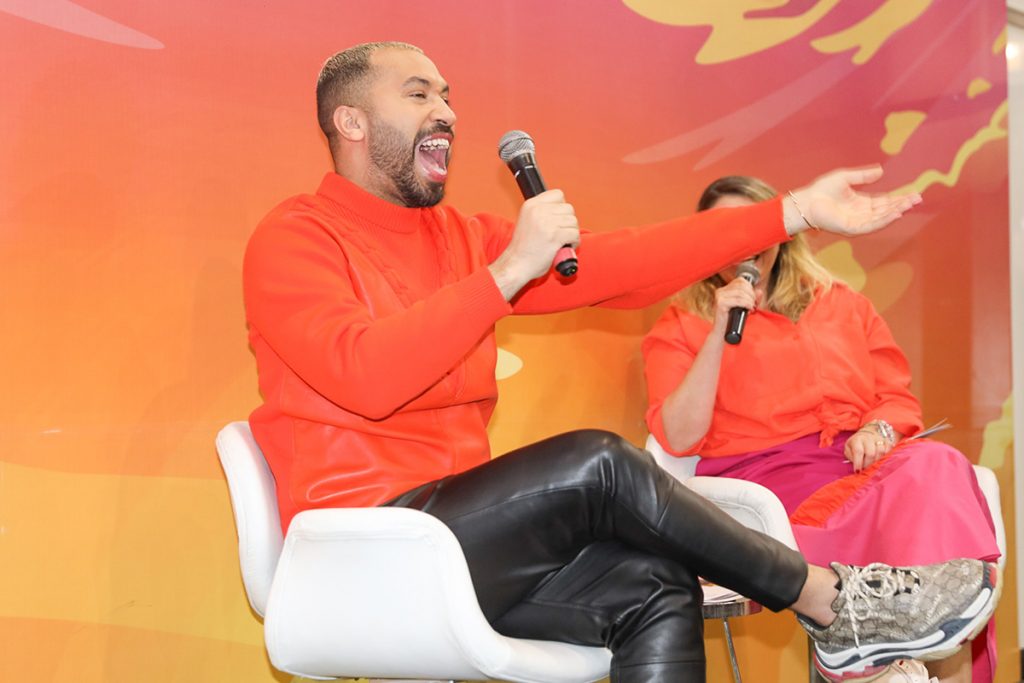 Gil do Vigor participou da Bienal do Livro