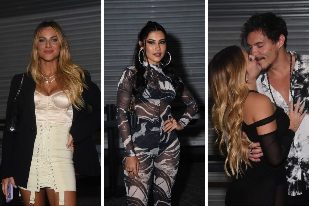 Giovanna Ewbank, Thaynara OG e Viih Tube e Eliezer aos beijos