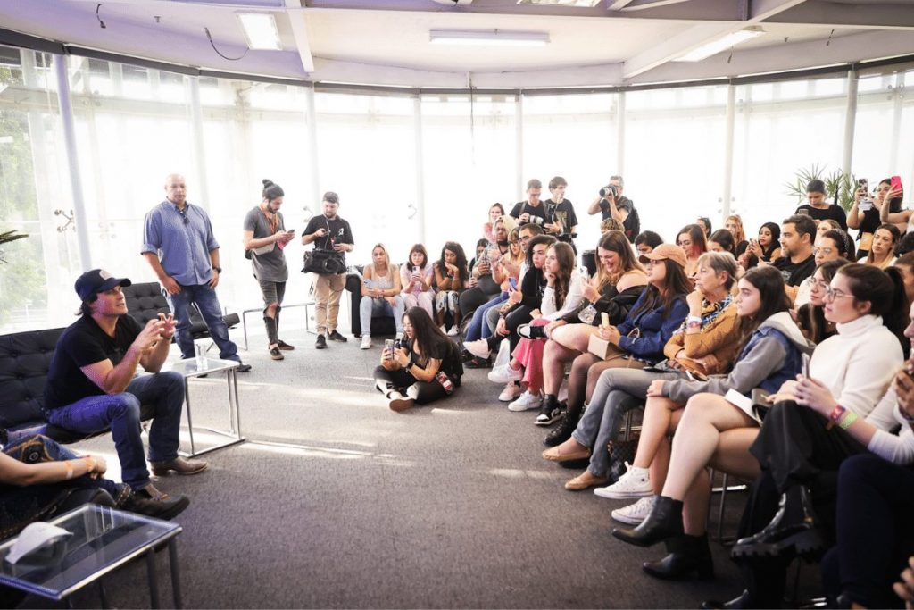 Ian Somerhalder e plateia