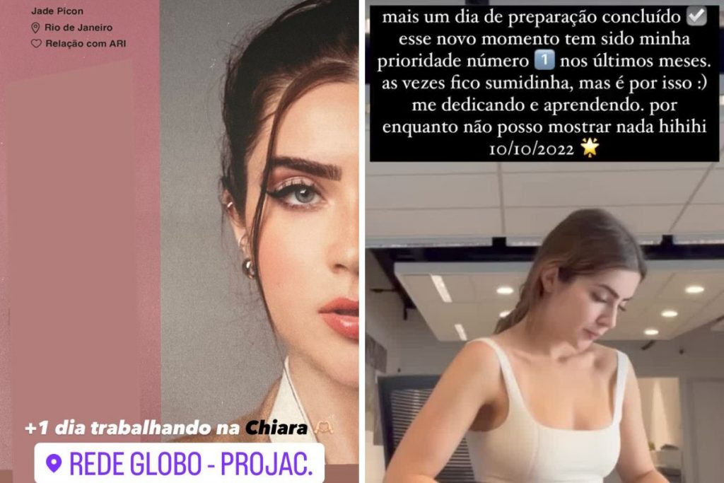Jade Picon mostra processo de criação para