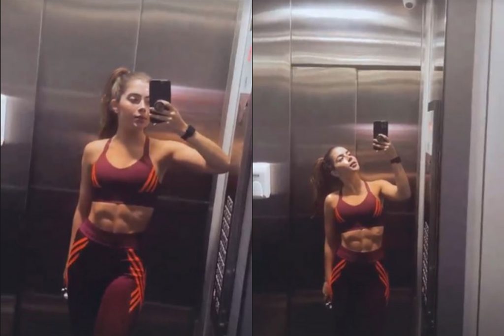 Jade Picon mostra barriga sarada nas redes sociais
