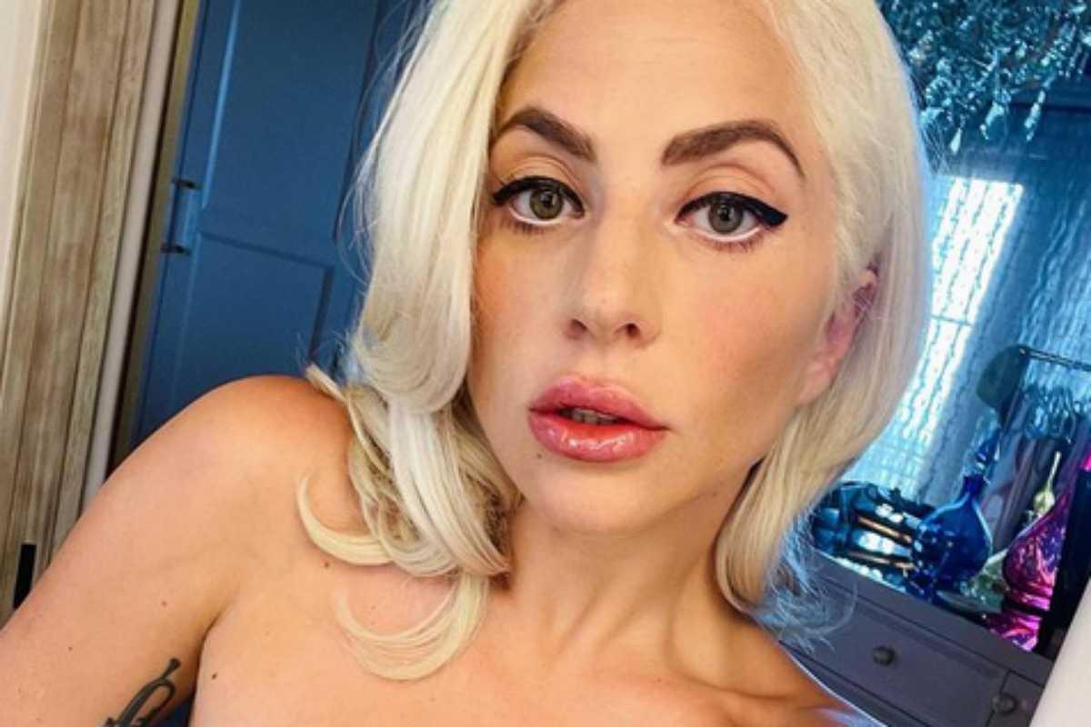 Lady Gaga, selfie maquiada