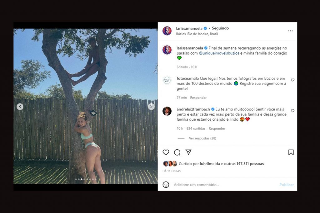 Larissa Manoela exibe corpão de biquíni