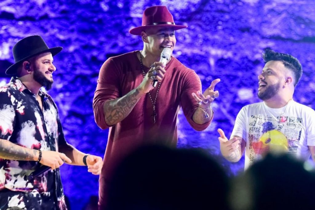 leo santana, diego e victor hugo no clipe de tô na sua mente