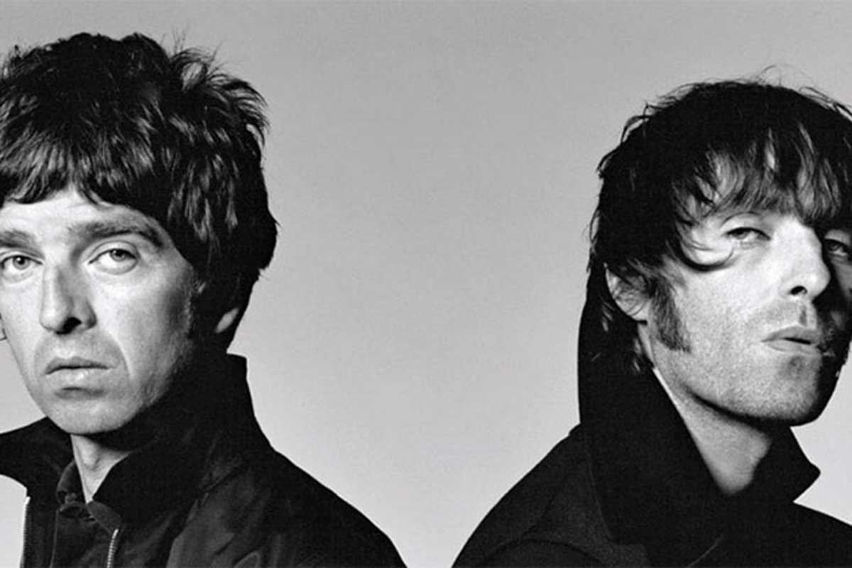 Liam e Noel Gallagher, do Oasis