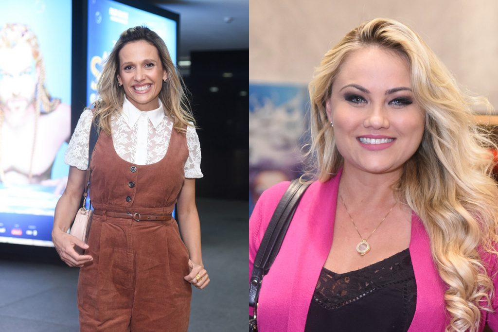 Luisa Mell e Ellen Rocche também marcaram presença na estreia