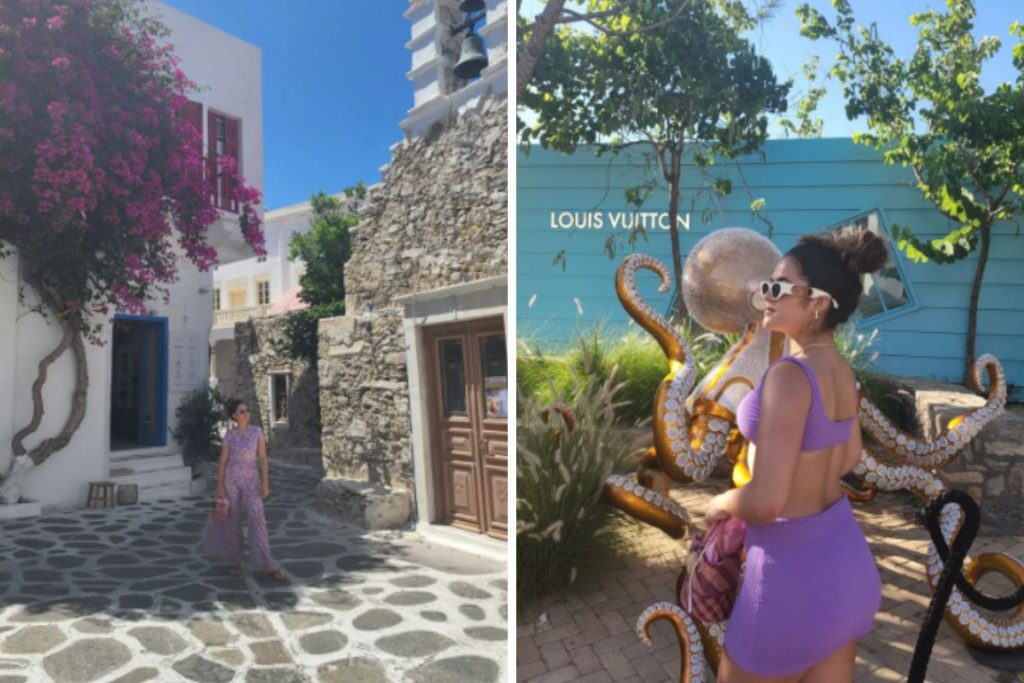 Maísa Silva posta fotos de viagem à Grécia