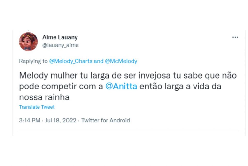 melody e anitta