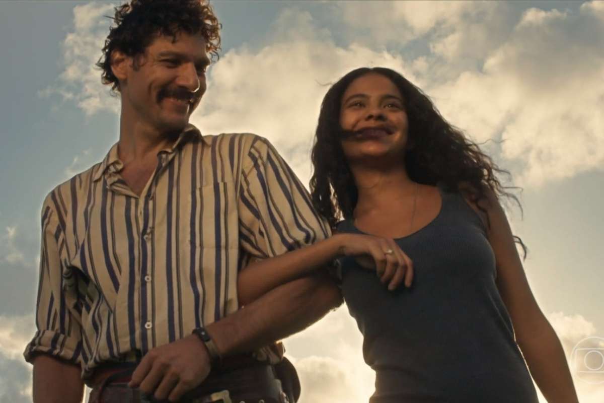 Pantanal: Tibério e Muda dominam novela com cena romântica