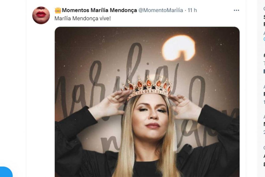 Twitter de fã de Marília Mendonça