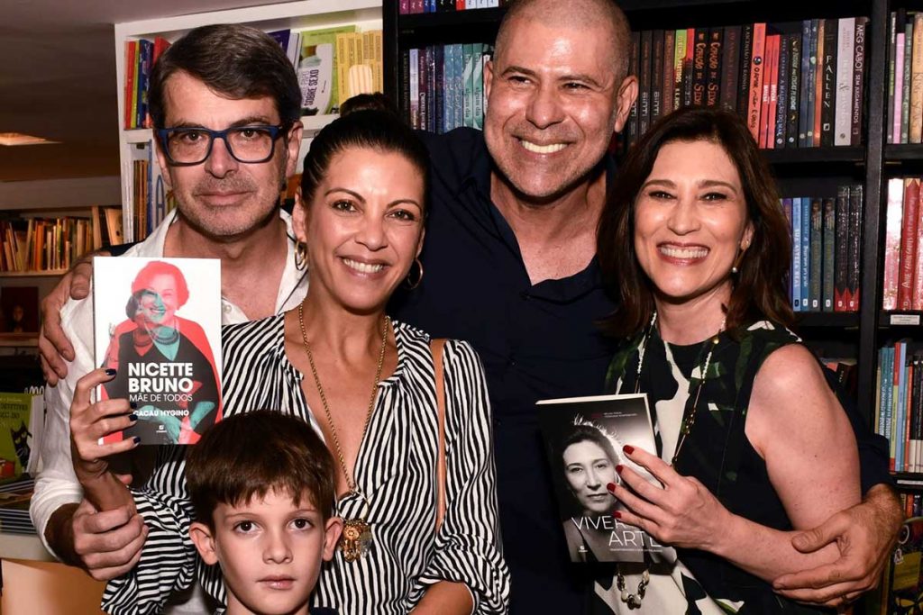 Renato Caminho, Thalita Rebouças, cacau Hygino, Beth Gulart e Lucas