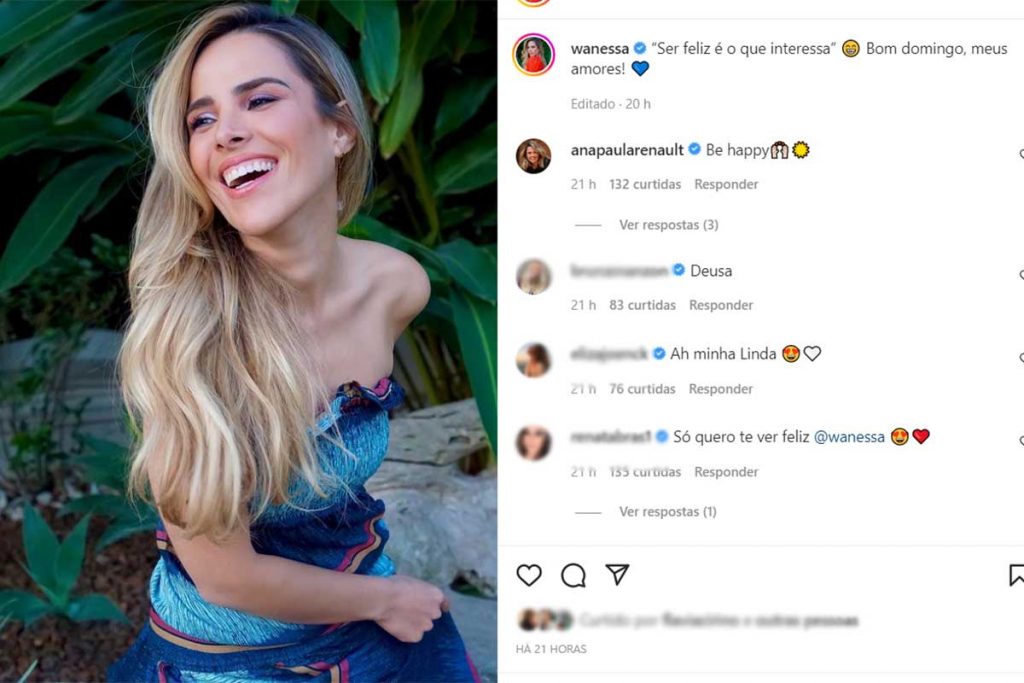 Post de Wanessa, sobre comentários de ter ido a retiro espiritual com Dado Dolabella