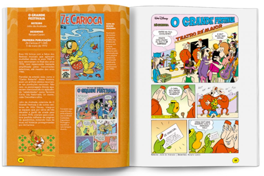 Livro de Zé Carioca é lançado na Bienal do Livro