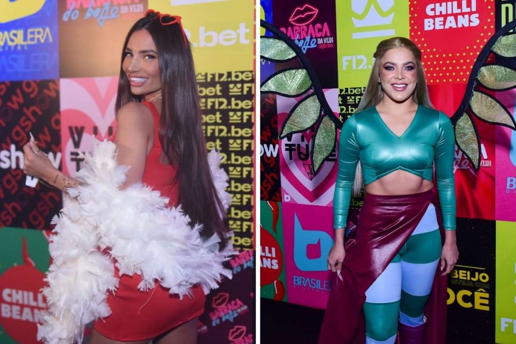 Stefany Bays e Emilly Araújo no aniversário de Viih Tube