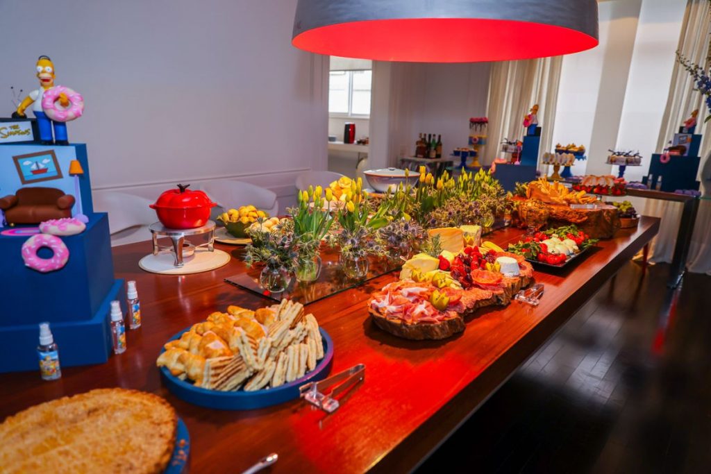 Decoração da festa de Vittorio