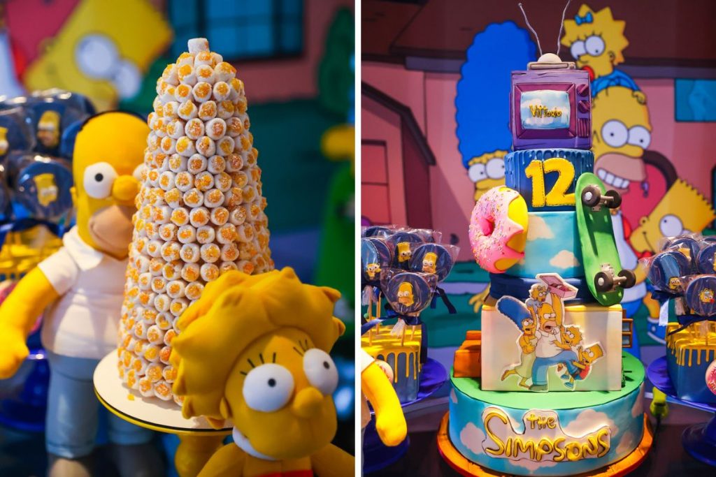 Decoração da festa de Vittorio