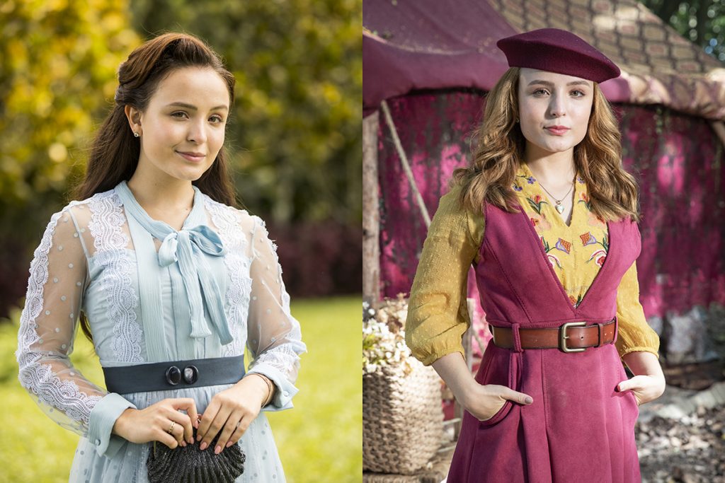 Larissa Manoela, como Elisa e Isadora em Além da Ilusão