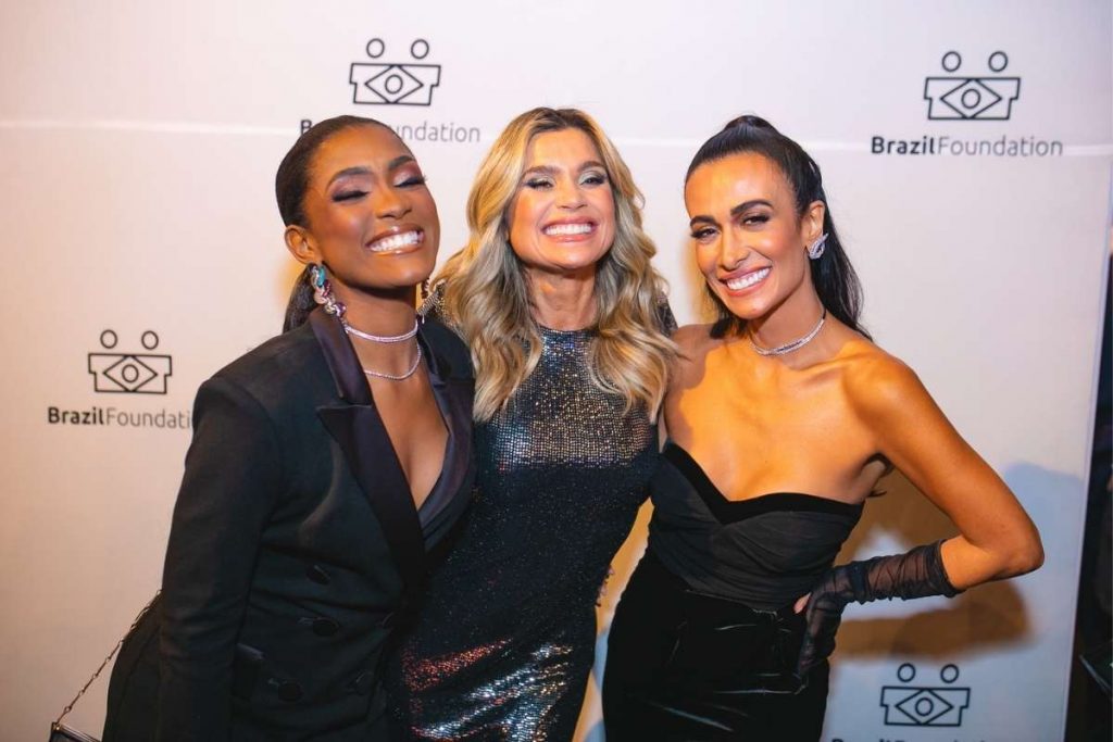 Erika Januza, Flávia Alessandra e Sílvia Braz