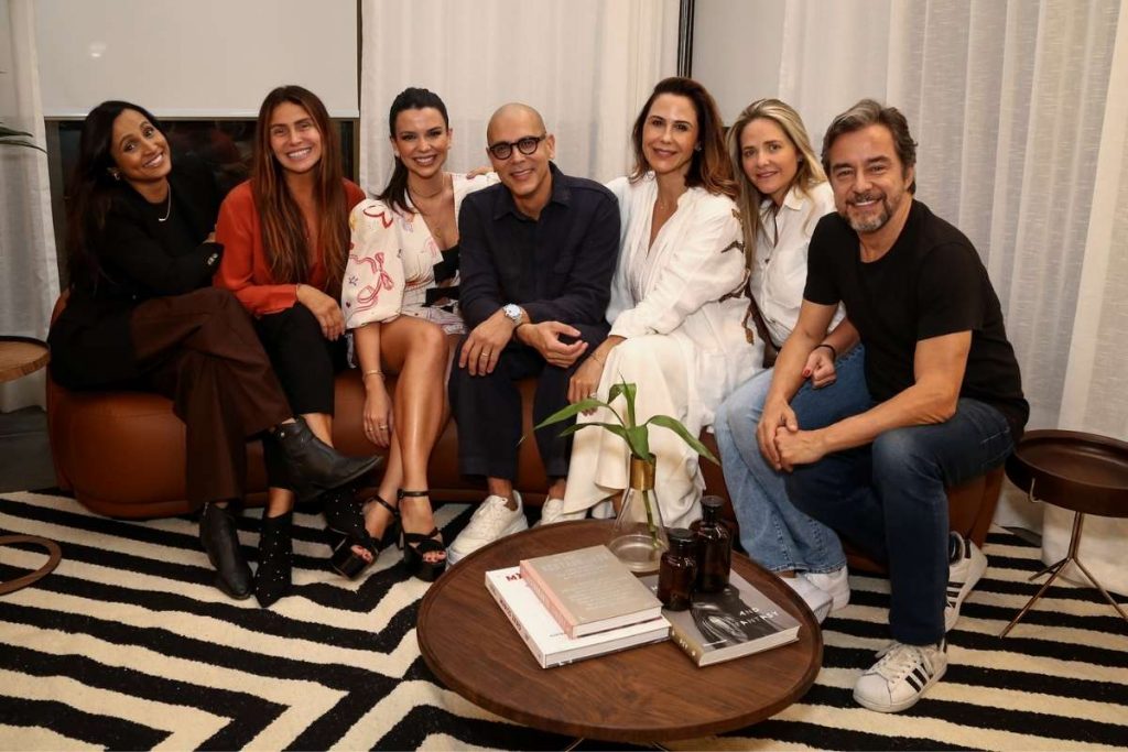Famosos em evento de Anderson Couto no Rio de Janeiro.