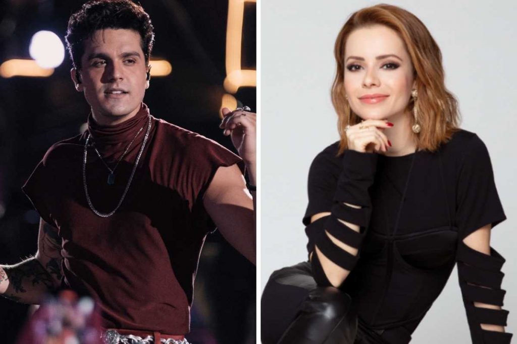 fotomontagem de luan santana e sandy