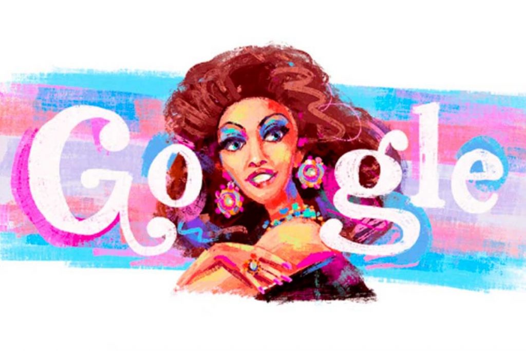 Arte do Google em homenagem a Cláudia Celeste