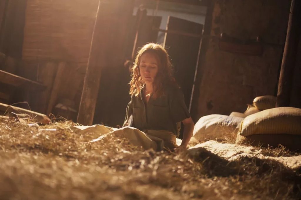 irma (camila morgado) triste após trindade (gabriel sater) ir embora em pantanal