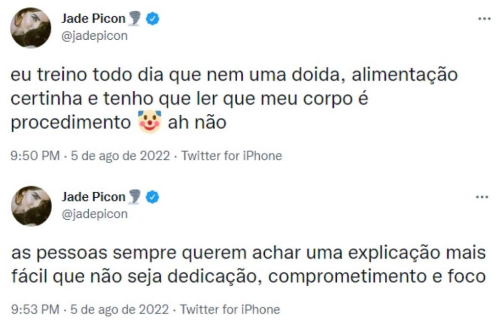 Tweets Jade Picon