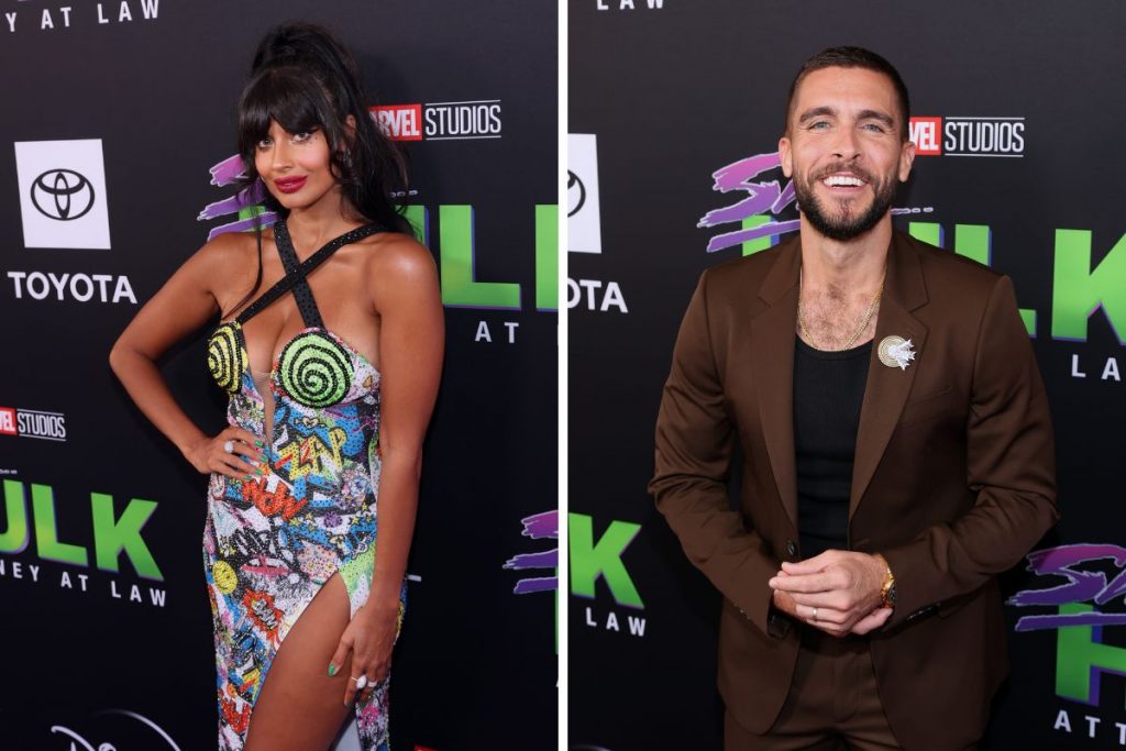 Jameela Jamil e Josh Segarra