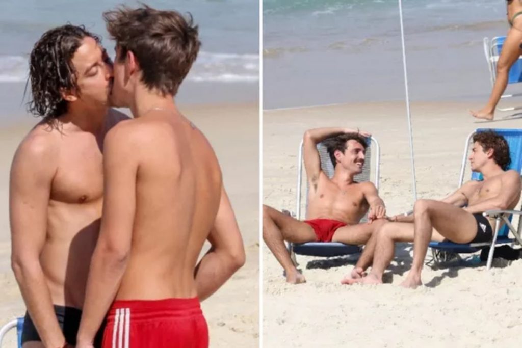 jesuíta barbosa beijando