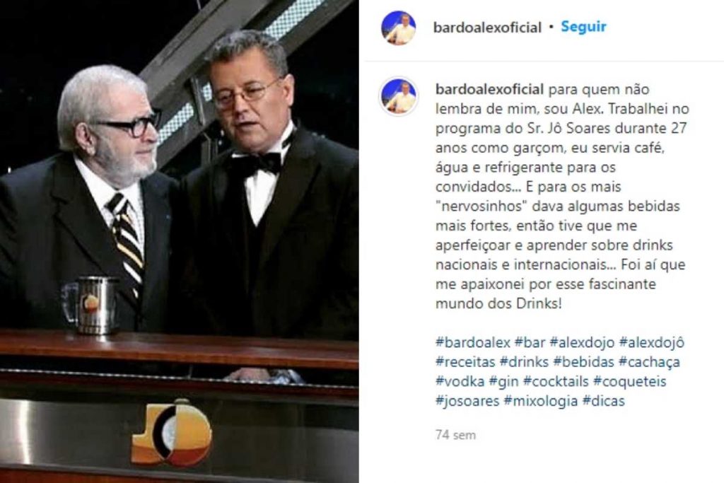 Postagem Instagram Luis Alexander Rubio