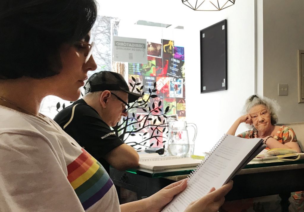 Kefera Mauricio e Neusa peça Jo Soares